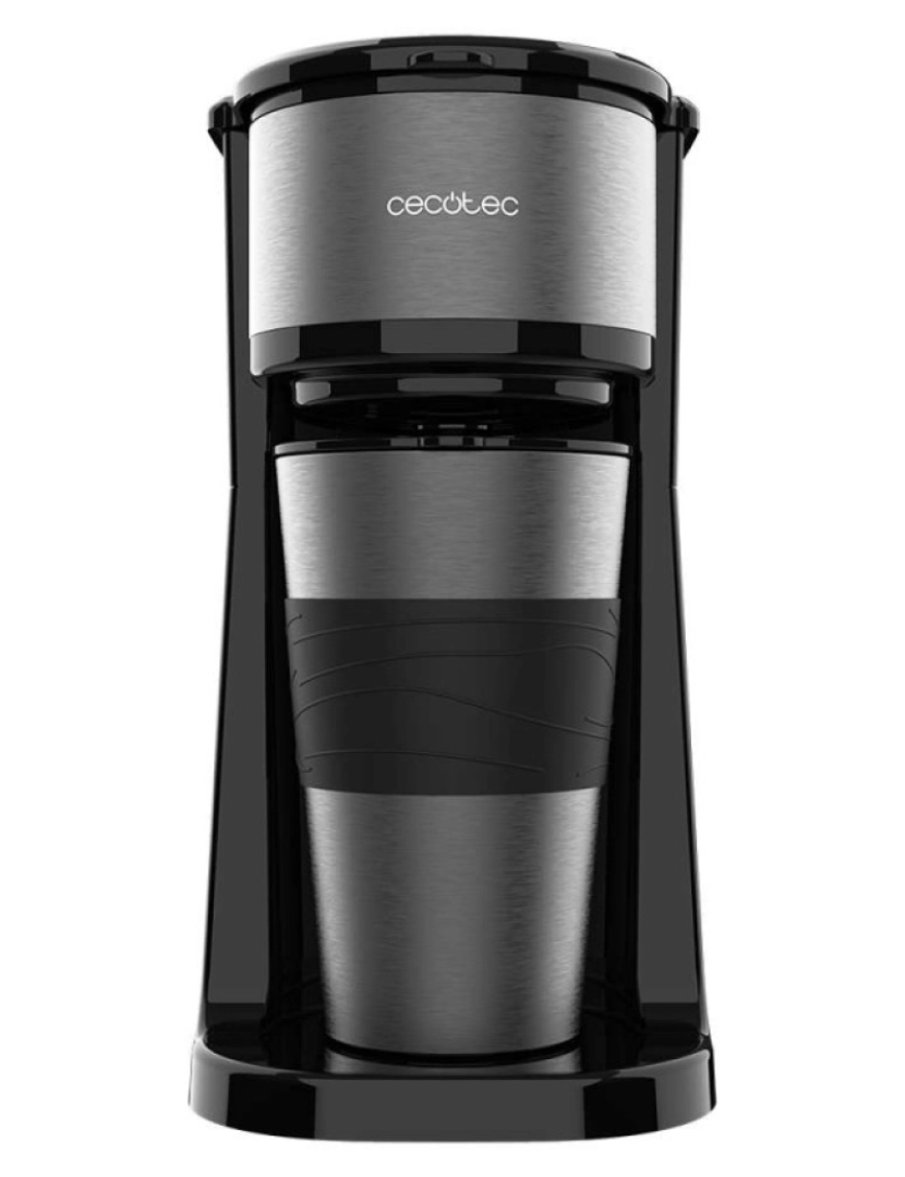 Cecotec - Cecotec Máquina de café de filtro com garrafa térmica portátil.