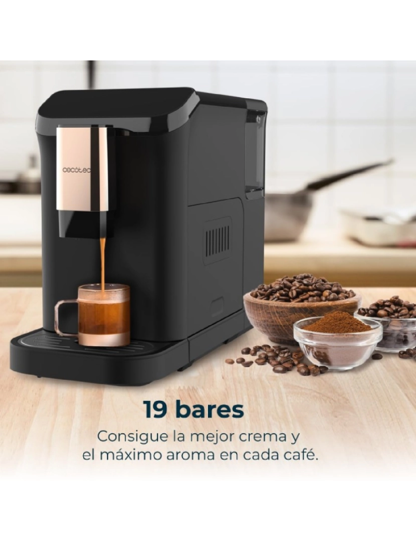 imagem de Cecotec Máquina de café superautomática compacta com 19 bares e Thermoblock.2