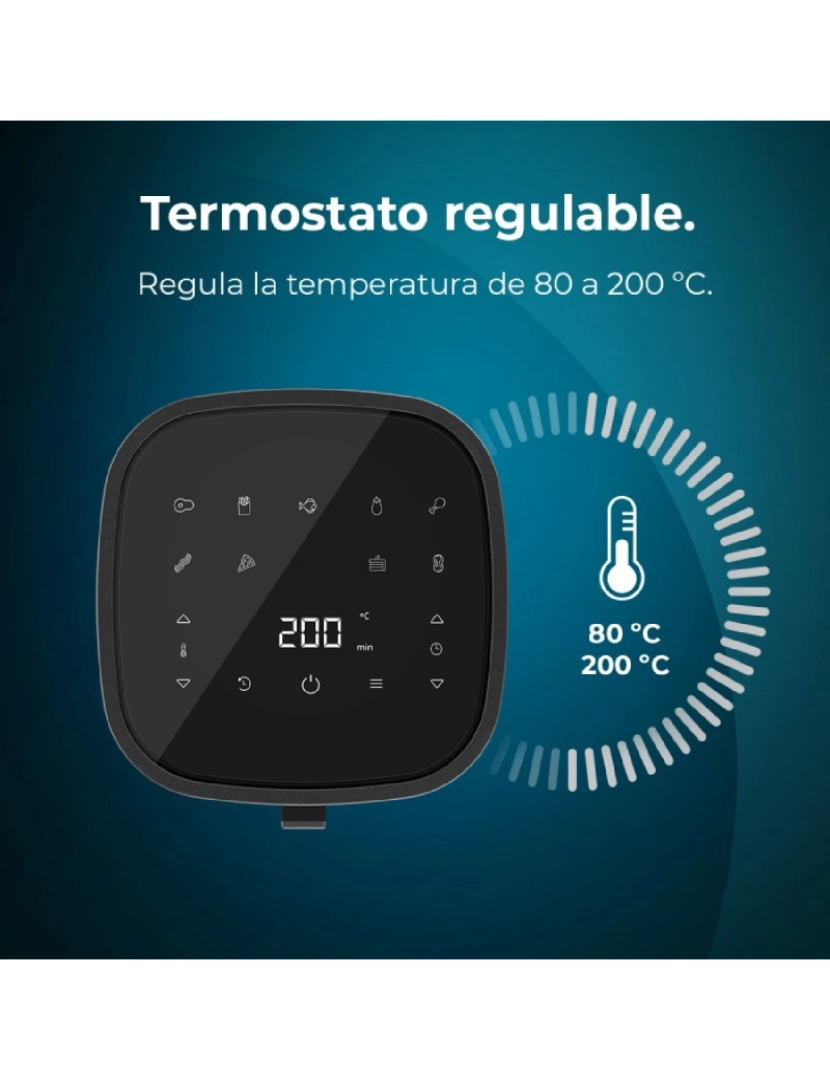 imagem de Cecotec Fritadeira dietética digital de 1400 W, 4 l de capacidade e janela de visualização para controlar as suas elaborações.5