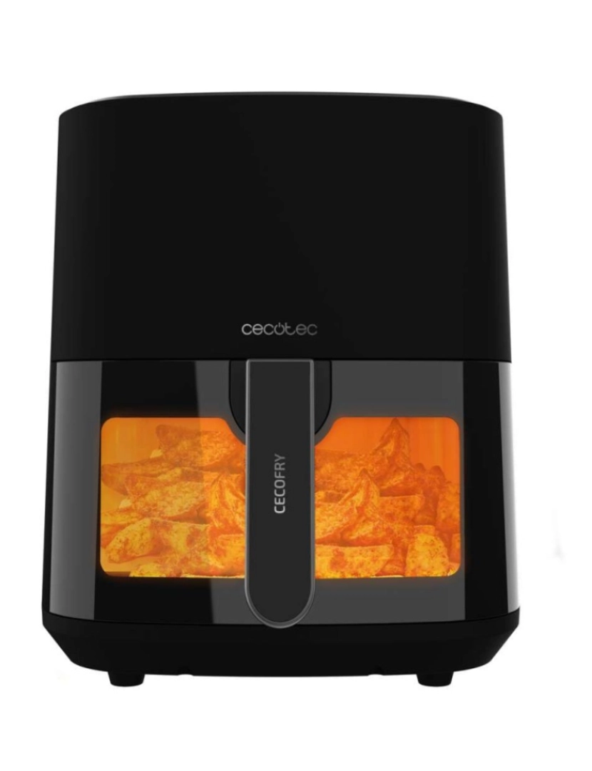 Cecotec - Cecotec Fritadeira dietética digital de 1500 W, 5,5 l de capacidade e janela de visualização para controlar as suas elaborações.