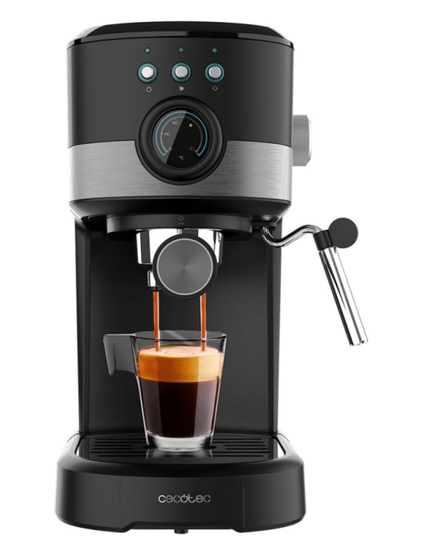 imagem de Cecotec Máquina de café digital com 20 bares e vaporizador orientável.1