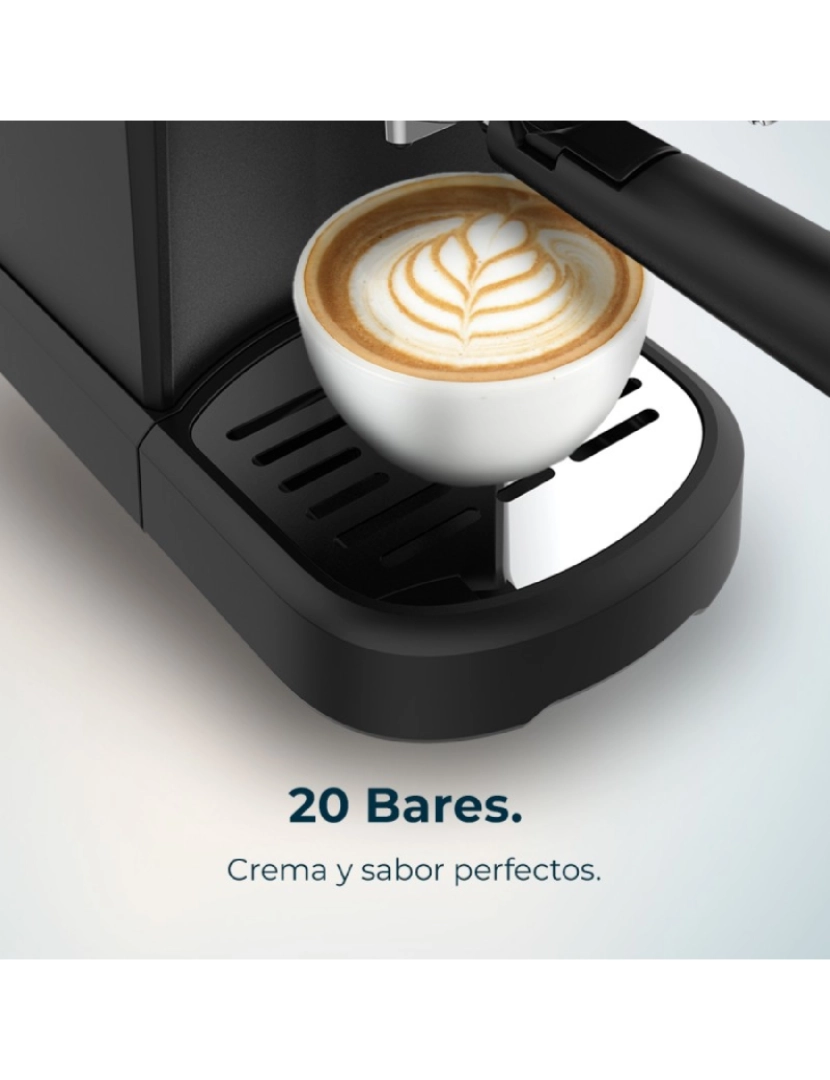 imagem de Cecotec Máquina de café digital com 20 bares e vaporizador orientável.2