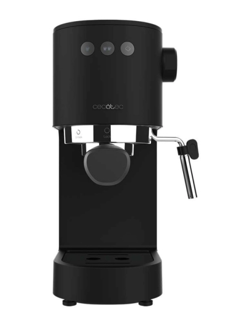 Cecotec - Cecotec Máquina de café expresso com 20 bares, ThermoBlock e vaporizador.