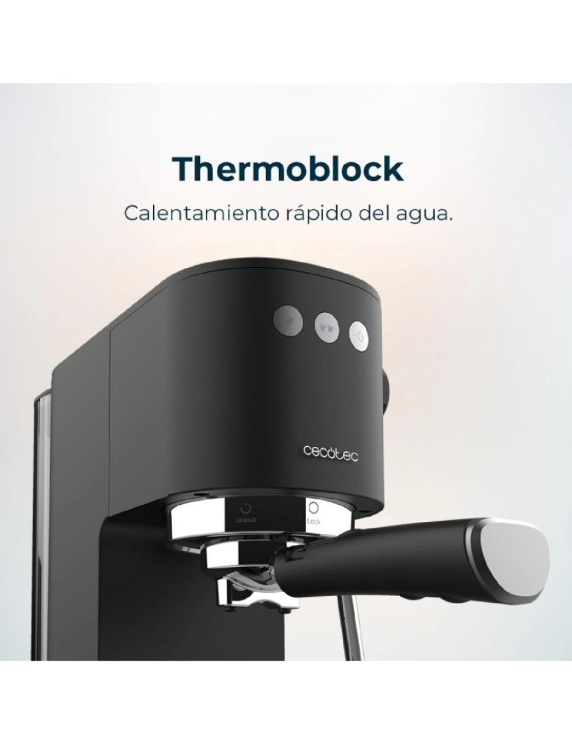 imagem de Cecotec Máquina de café expresso com 20 bares, ThermoBlock e vaporizador.3