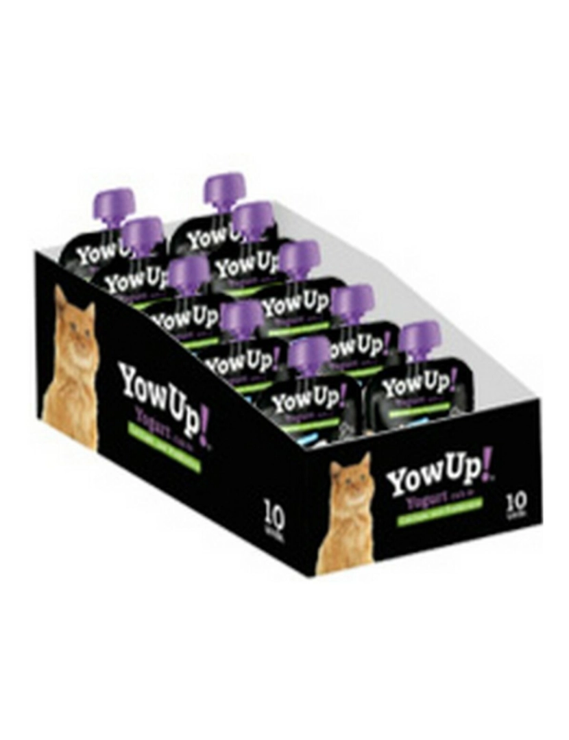 Yowup - Comida húmida YowUp 10 x 85 g 10 Unidades Gato Iogurte