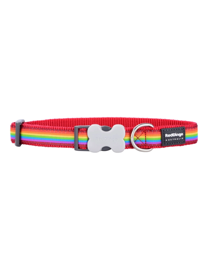 imagem de Coleira para Cães Red Dingo Rainbow 20-32 cm Multicolor1