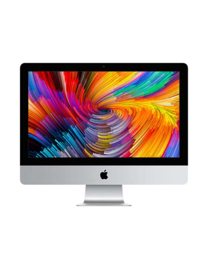 Apple - Apple iMac (Retina 4K, 21.5 2017) Silver Grau B