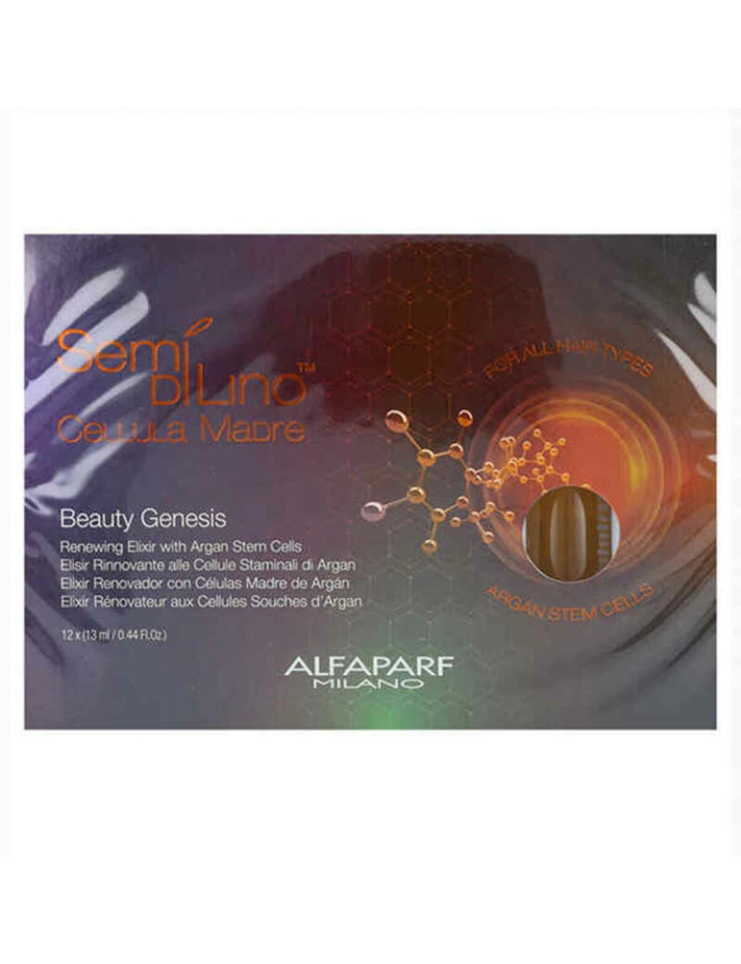 imagem de Elixir Capilar Alfaparf Milano Semi Di (12 x 13 ml)1