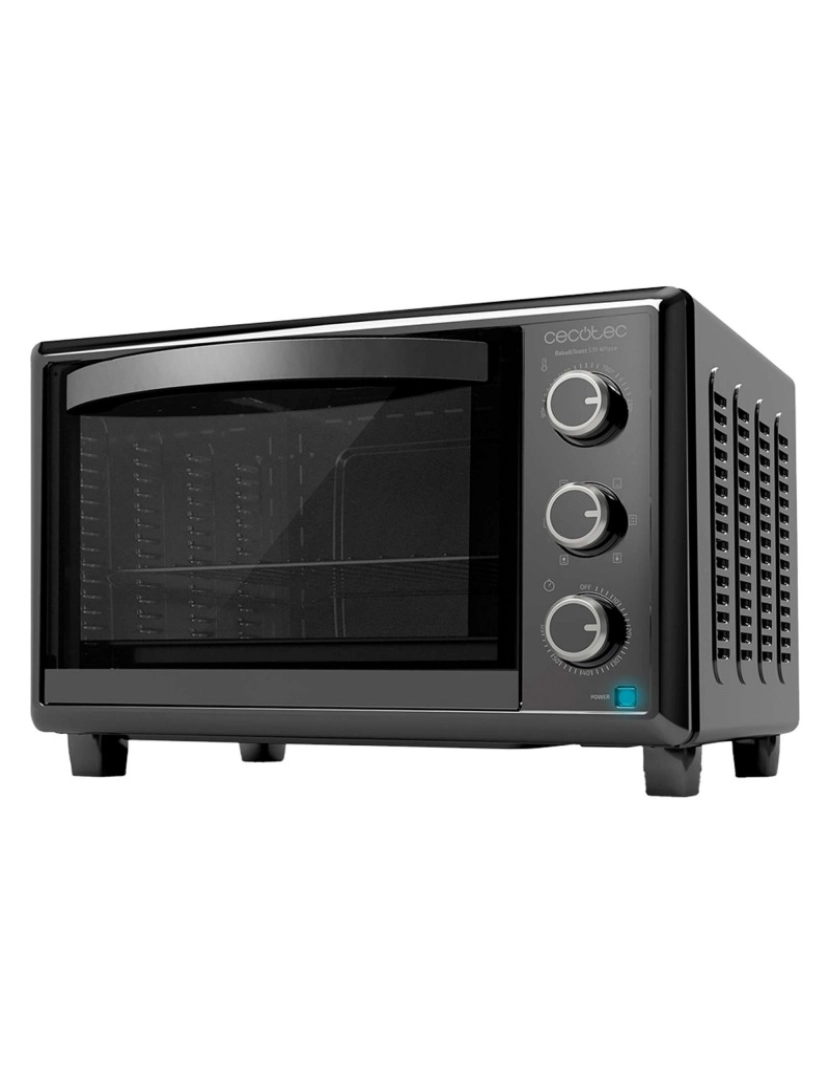 Cecotec - Cecotec Mini-forno de convecção de 26 litros com pedra especial para pizzas e 6 funções diferentes.