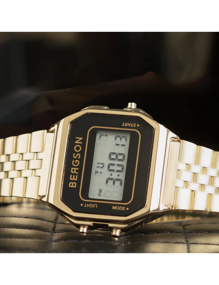 imagem de Bergson Retro Watch Ouro4