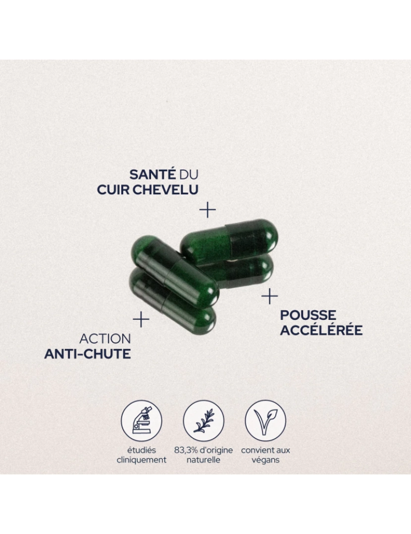 imagem de Cabelo e unhas essenciais Cure - Anti-Chute & Push Action - Epycure2