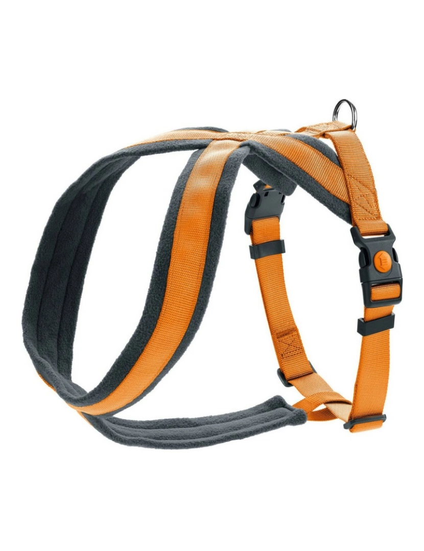 Hunter - Arnês para Cães Hunter London Comfort Laranja S/M 52-62 cm