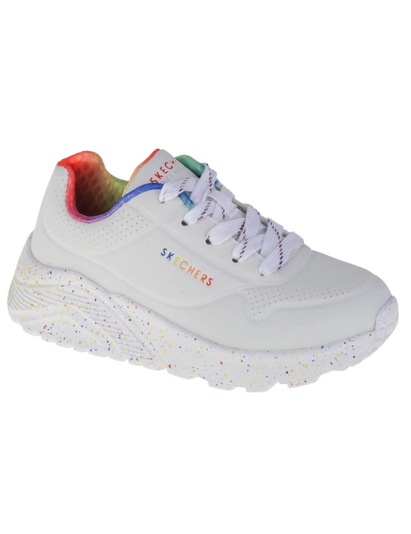 Skechers - Uno Lite Rainbow Speckle