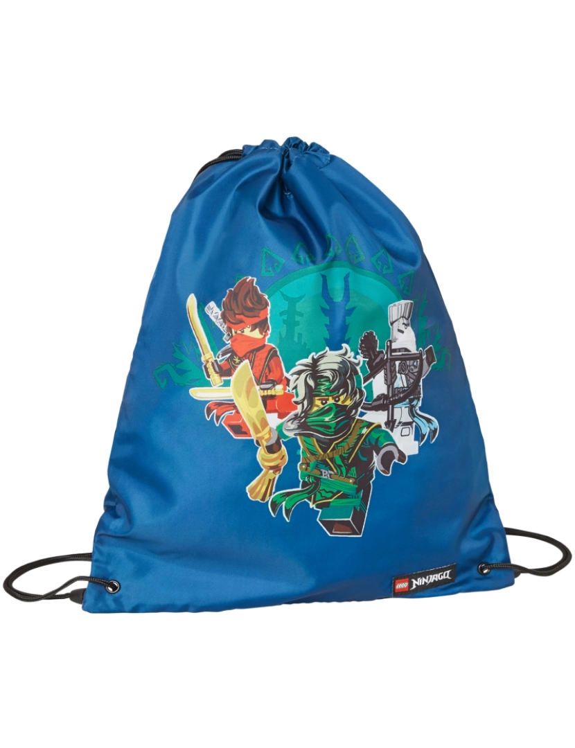 Lego - Lego Ninjago Into The Unknown Gymsack, saco azul