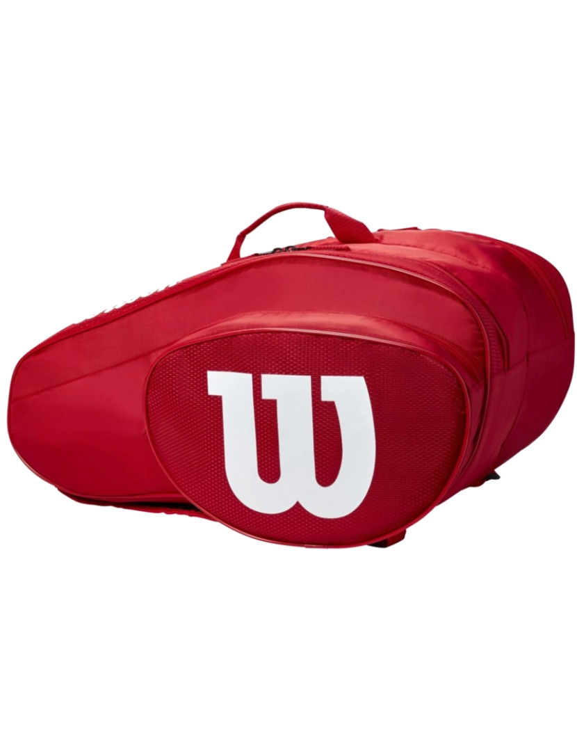 Wilson - Wilson Team Padel Bag, Saco vermelho, mochila