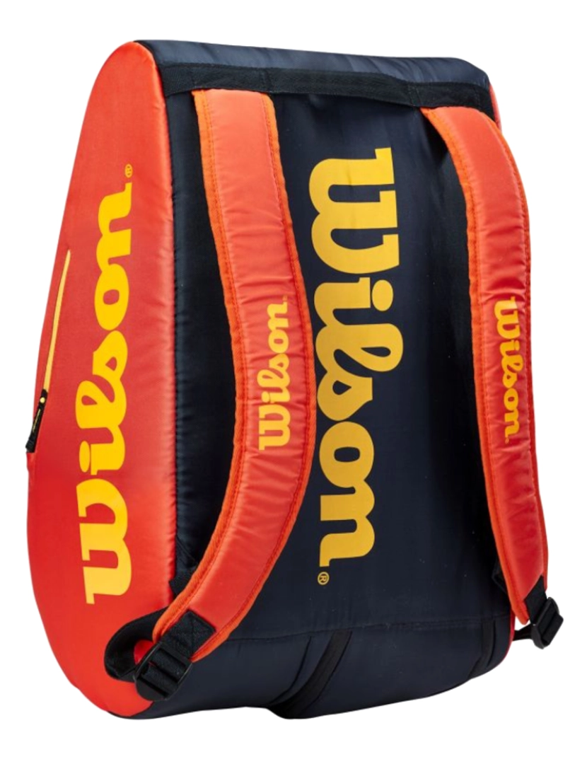 imagem de Wilson Padel Racquet Junior Bag, saco de laranja, mochila3