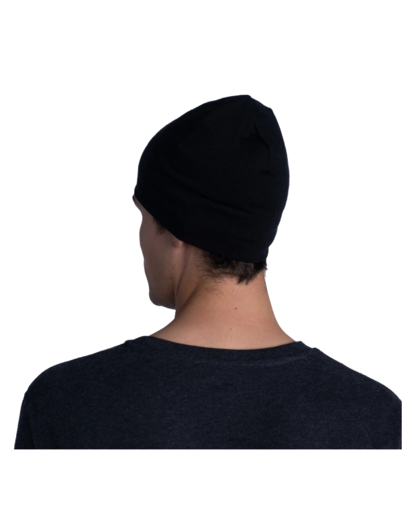 imagem de Buff Merino Médio Beanie, Black Beannie4