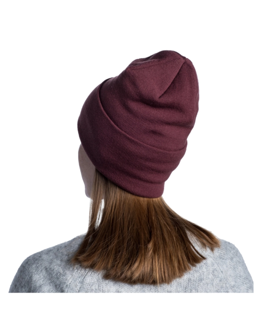 imagem de Buff Niels chapéu de malha Beanie, roxo Beannie4