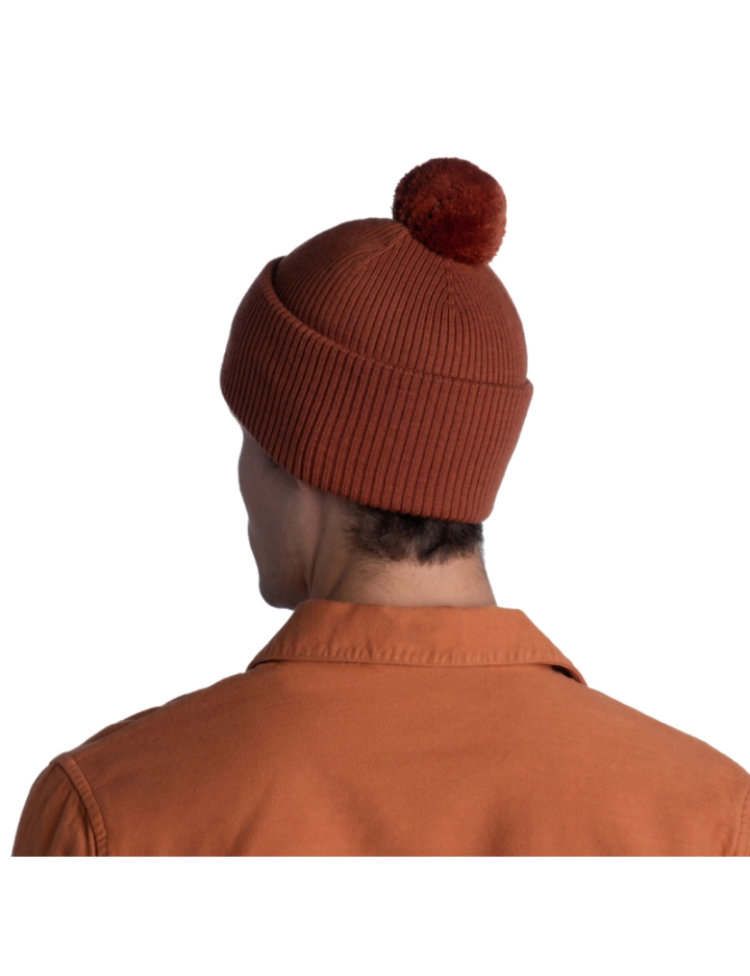 imagem de Buff Tim Merino Chapéu Beanie, Orange Beannie4