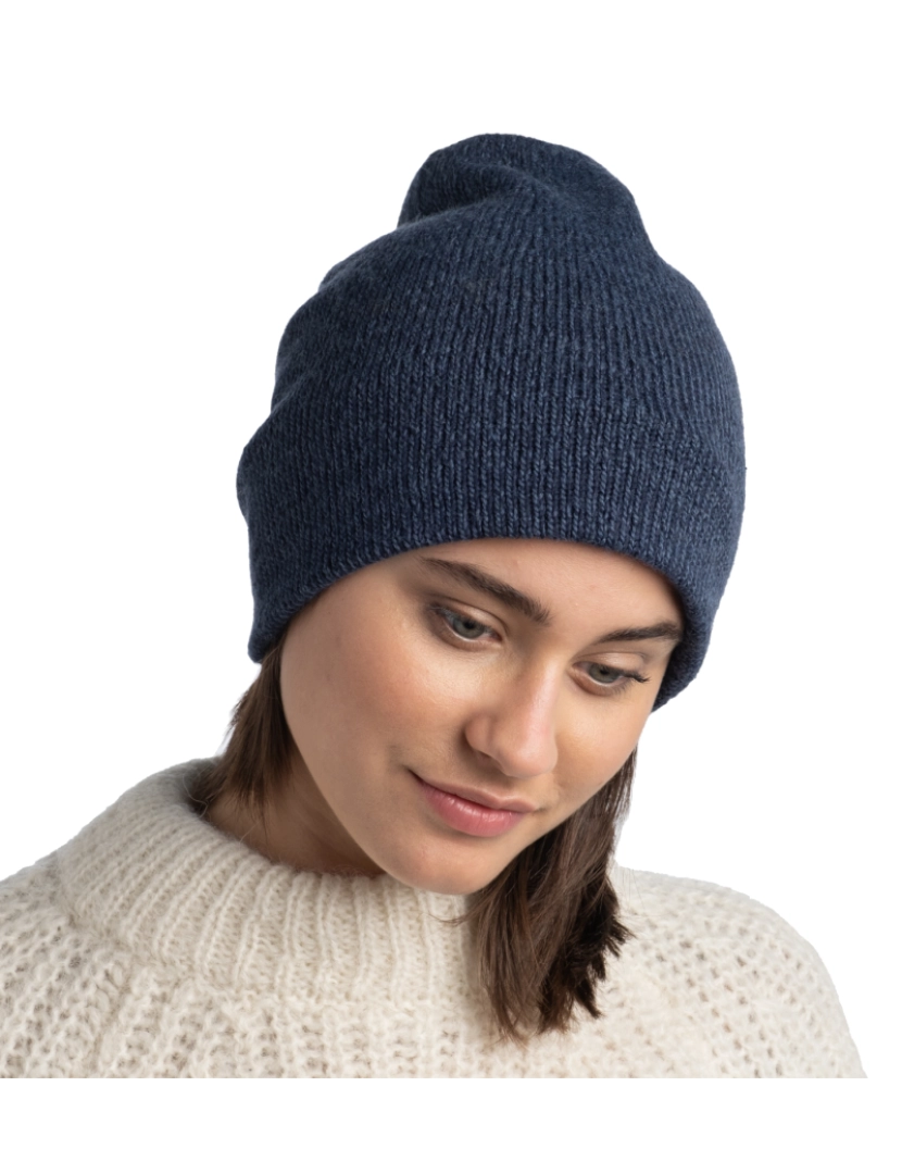 imagem de Buff Jarn tricô chapéu Beanie, Navy Beannie2