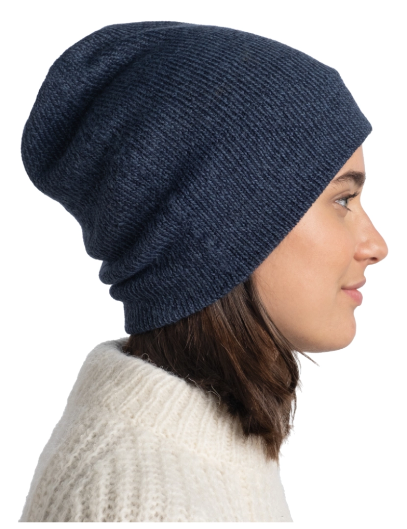 imagem de Buff Jarn tricô chapéu Beanie, Navy Beannie3