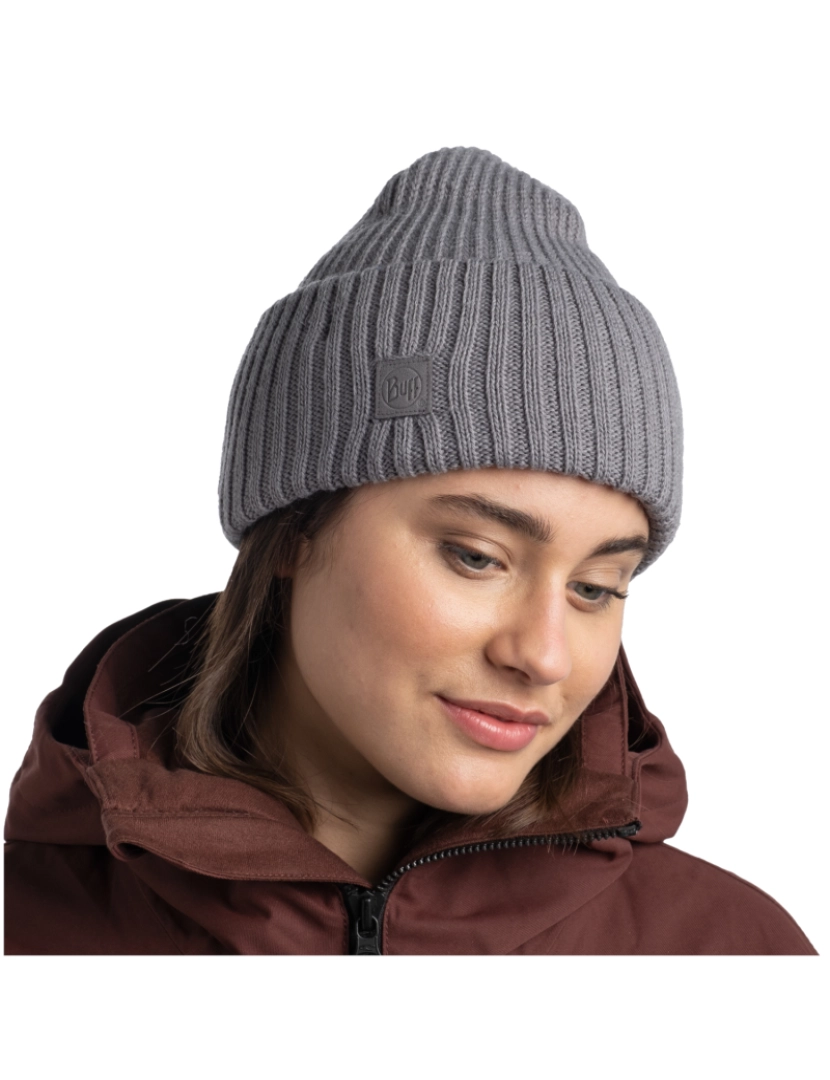 imagem de Buff Rutger Chapéu Beanie, Grey Beannie3