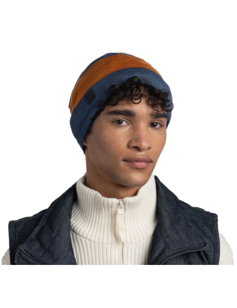 imagem de Buff Merino Move Beanie, Orange Beannie2