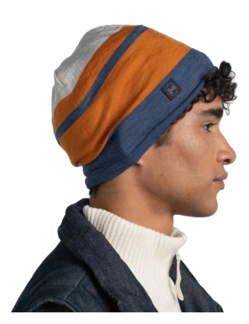 imagem de Buff Merino Move Beanie, Orange Beannie3