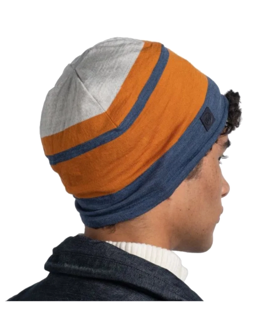 imagem de Buff Merino Move Beanie, Orange Beannie4