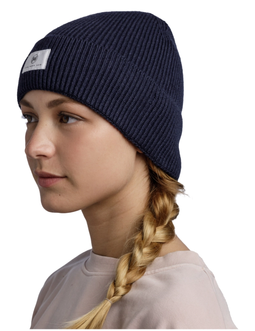 imagem de Buff chapéu de malha Beanie, Navy Beannie4