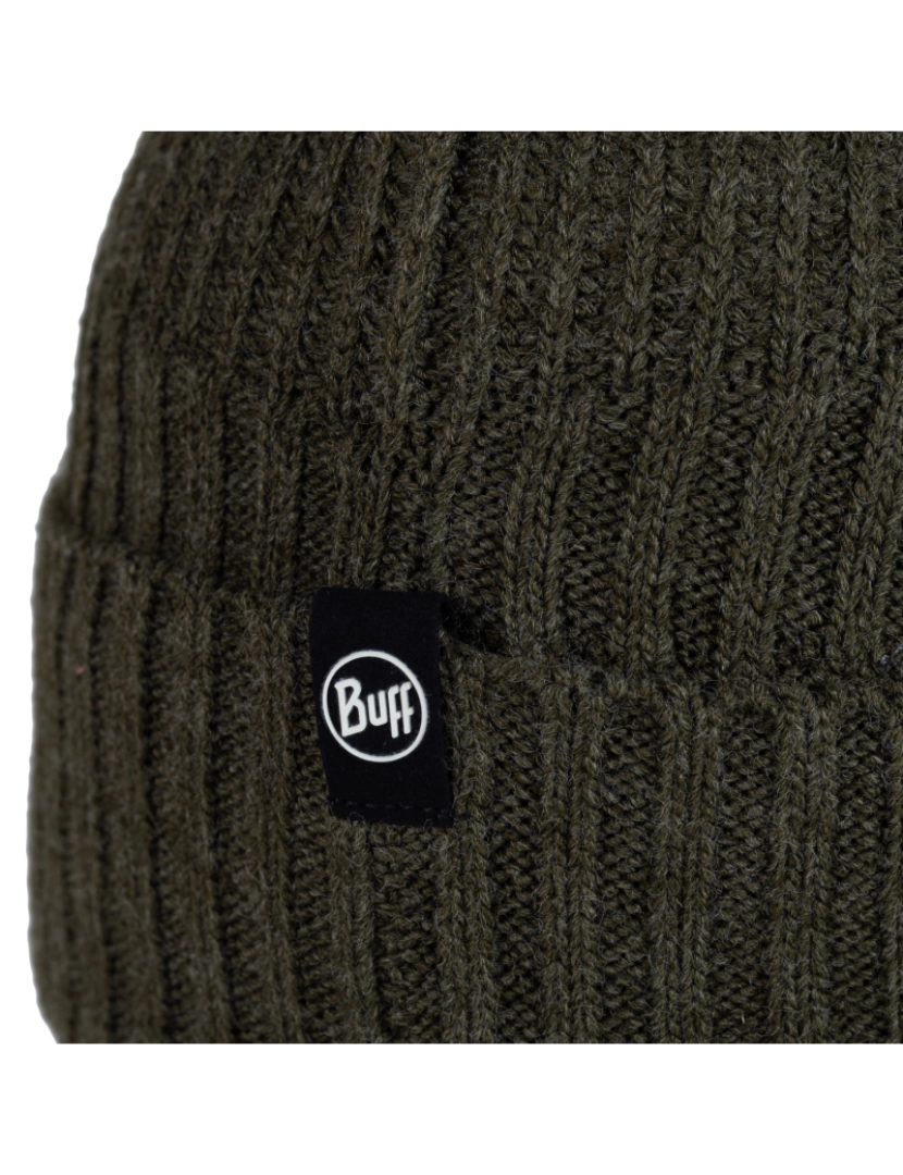 imagem de Buff Renso Knitted Fleece Chapéu Beanie, Green Beannie2