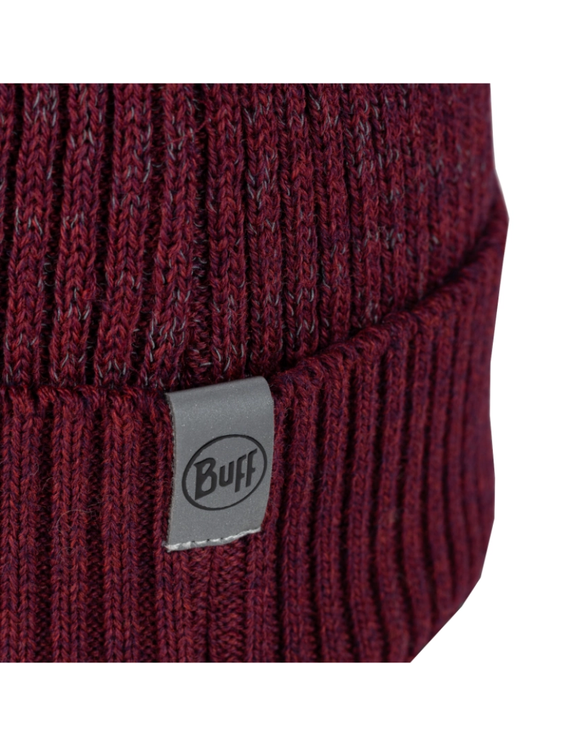 imagem de Buff Merino Active Hat Beanie, Burgundy Beannie2