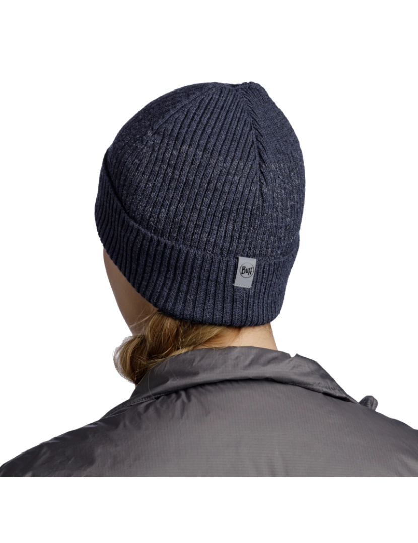 imagem de Buff Merino Active Hat Beanie, Navy Beannie4