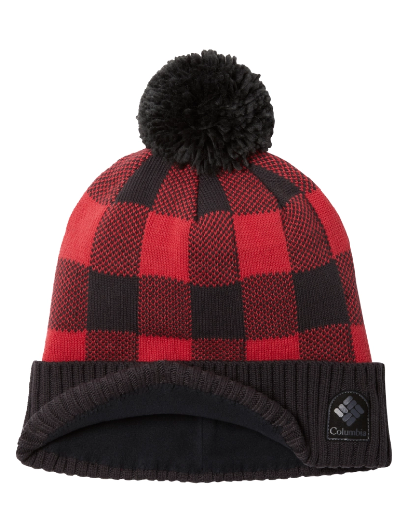 imagem de Columbia Palmer Peak Pom Beanie, Red Beannie2