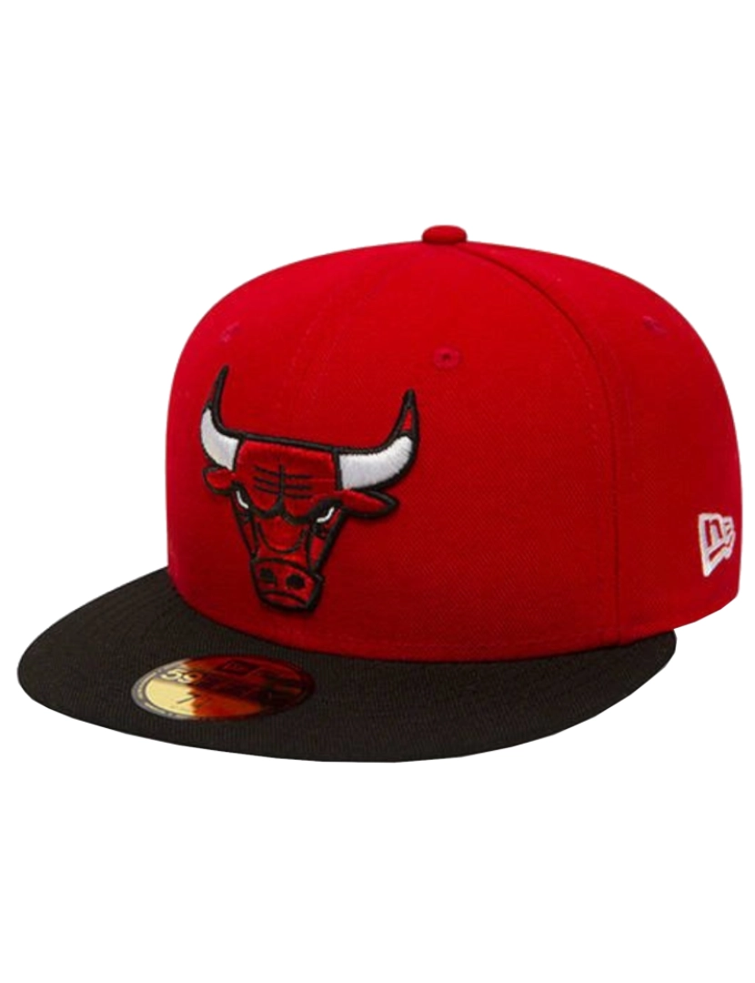New Era - Nova Era de Chicago Bulls Nba Basic Cap, Cap vermelho