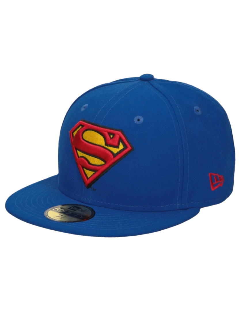 New Era - Característica da Nova Era Bas Superman Basic Cap, Blue Cap