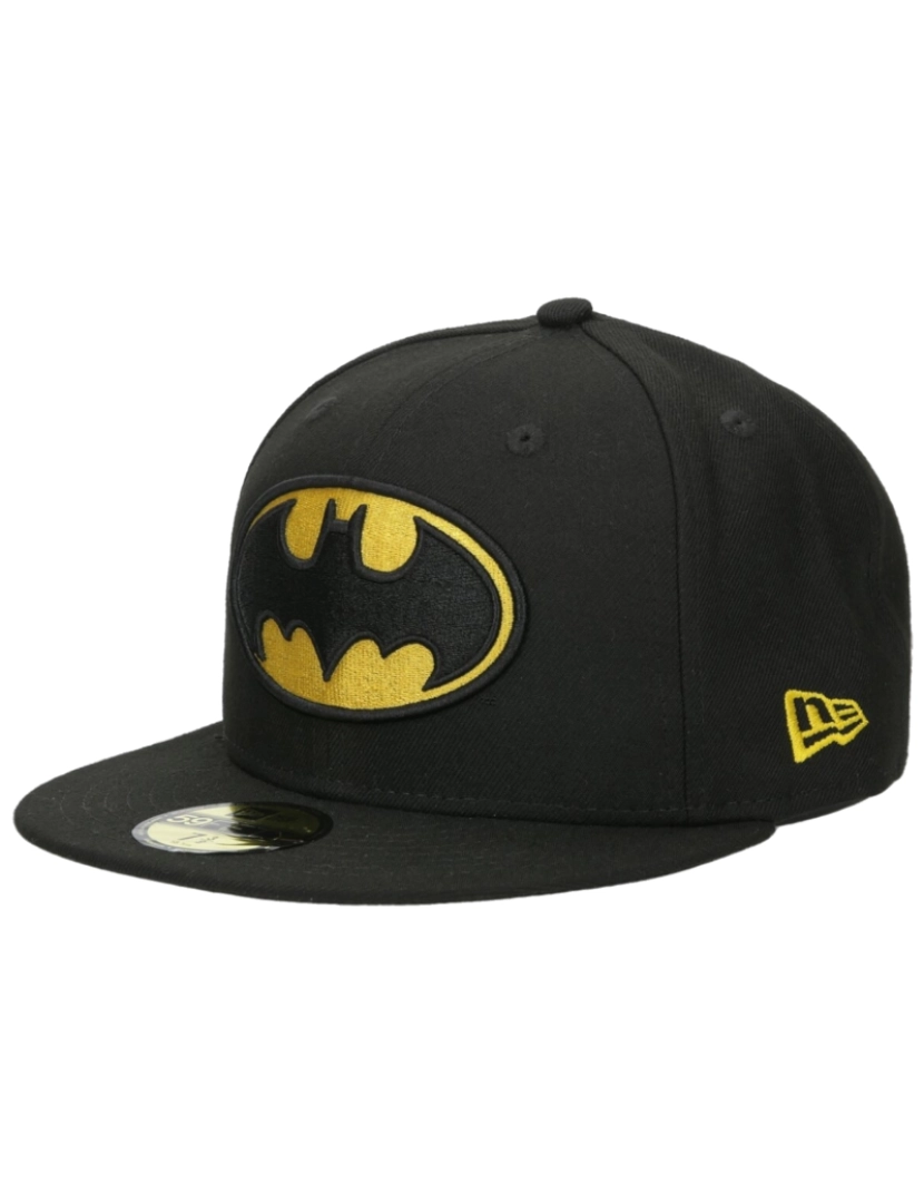 New Era - Característica da Nova Era Bas Batman Basic Cap, Black Cap