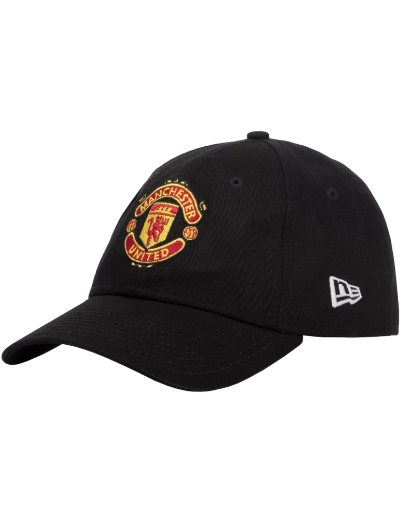 New Era - New Era 9Forty Manchester United Fc Cap, Black Cap