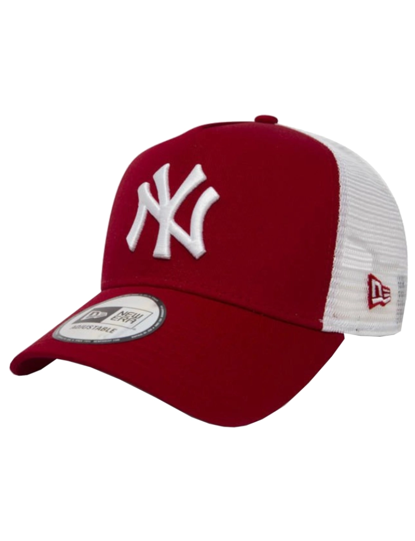 New Era - New Era New York Yankees Mlb Clean Cap, Red Cap
