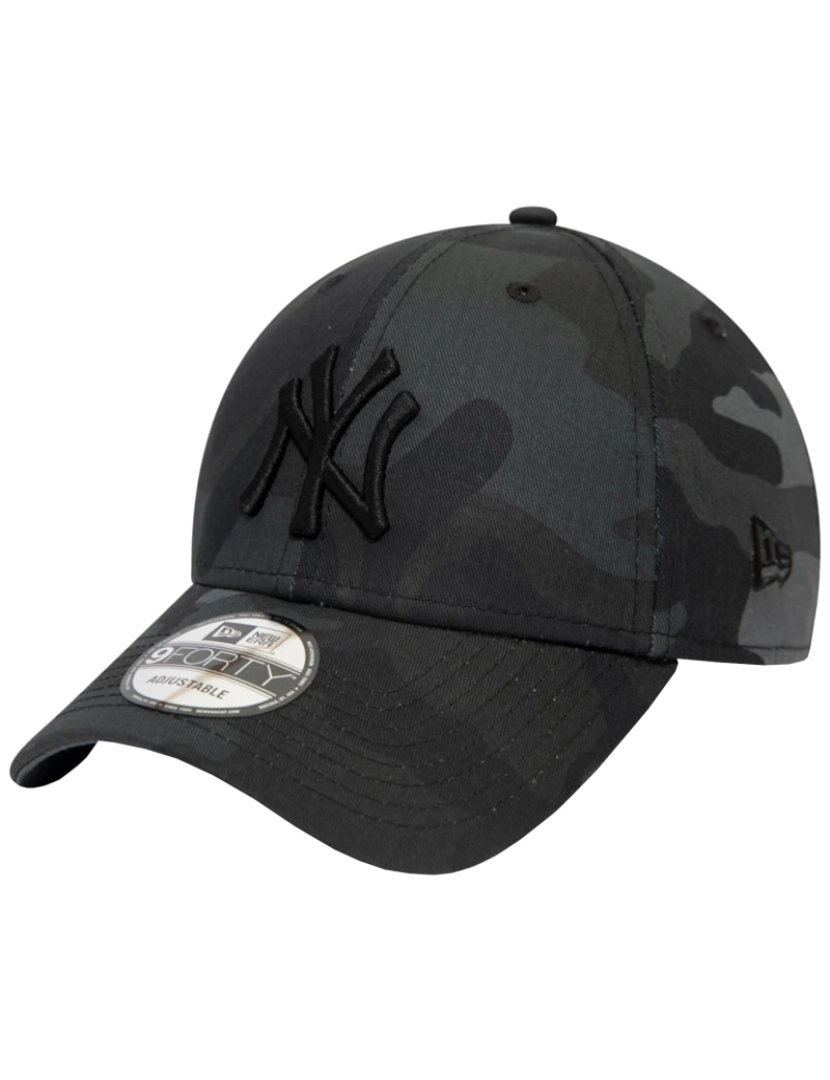 imagem de New Era League Essential 9Forty New York Yankees Cap, Black Cap1