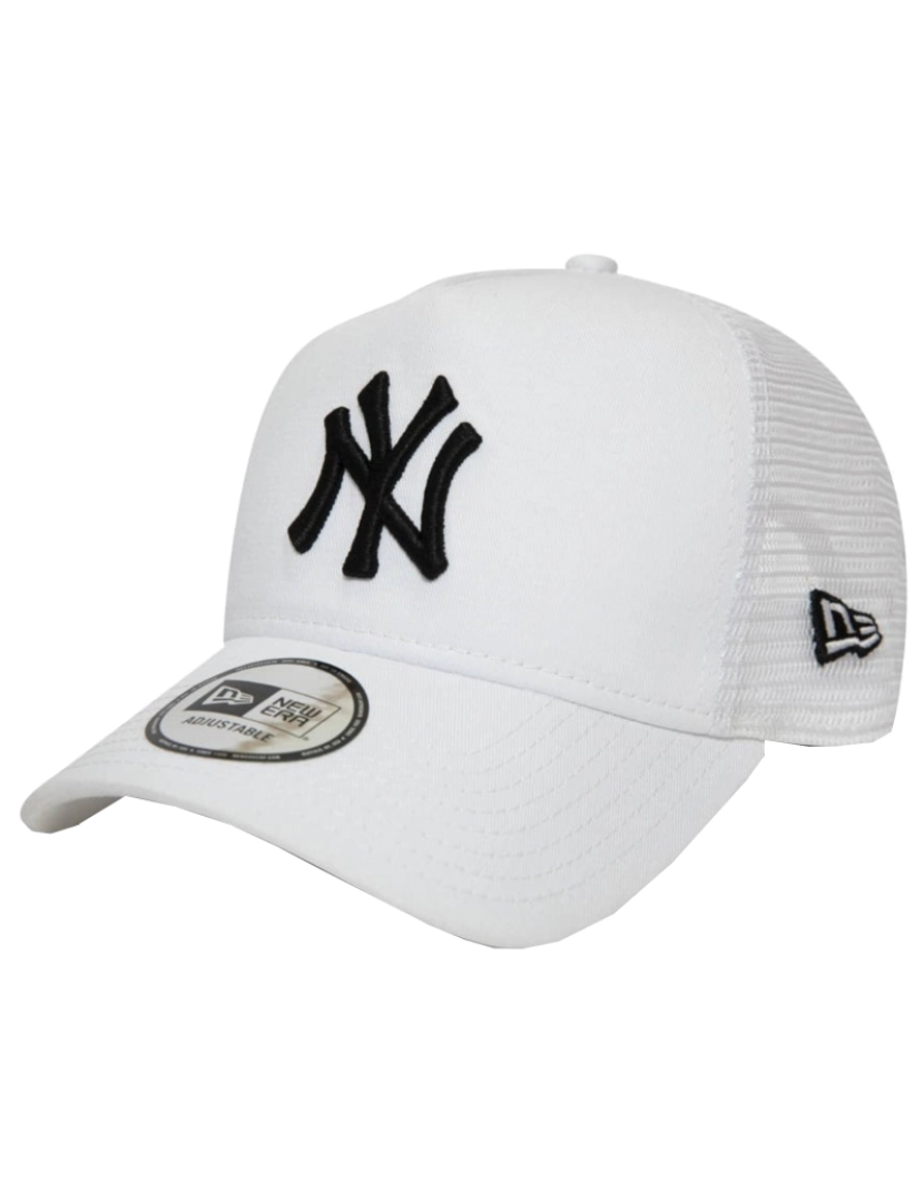 New Era - New Era Essential New York Yankees Mlb Trucker Cap, White Cap