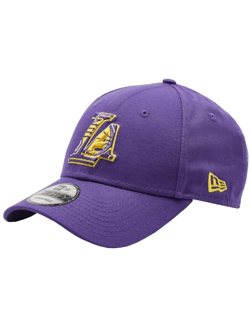 New Era - New Era Los Angeles Lakers Nba 940 Cap, Purple Cap