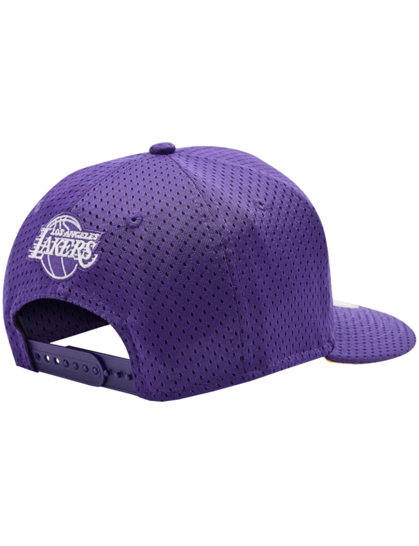 imagem de New Era Nba Half Stitch 9Fifty Los Angeles Lakers Cap, Purple Cap2