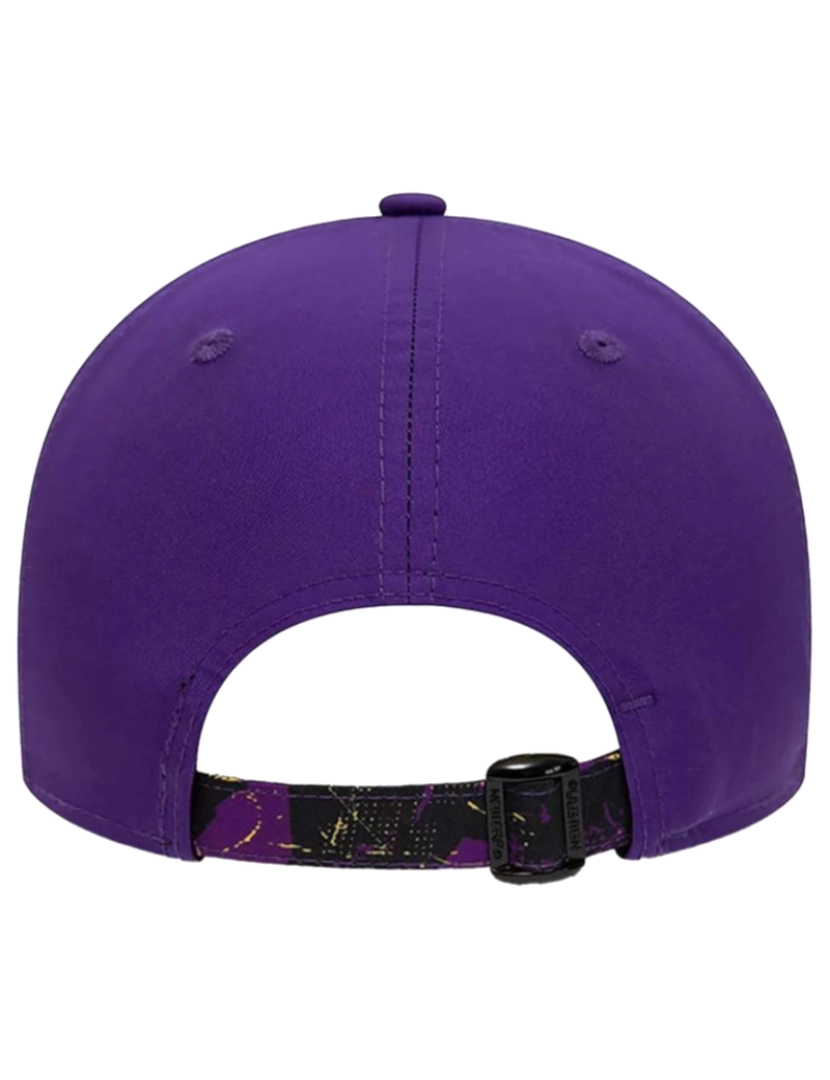 imagem de New Era 9Forty Los Angeles Lakers Nba Print Infill Cap, Purple Cap2