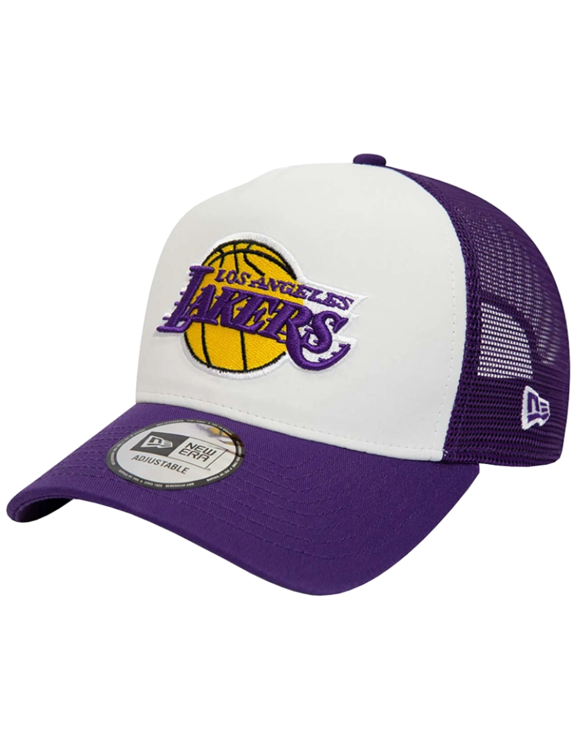 imagem de New Era A-Frame Los Angeles Lakers Cap, Black Cap1