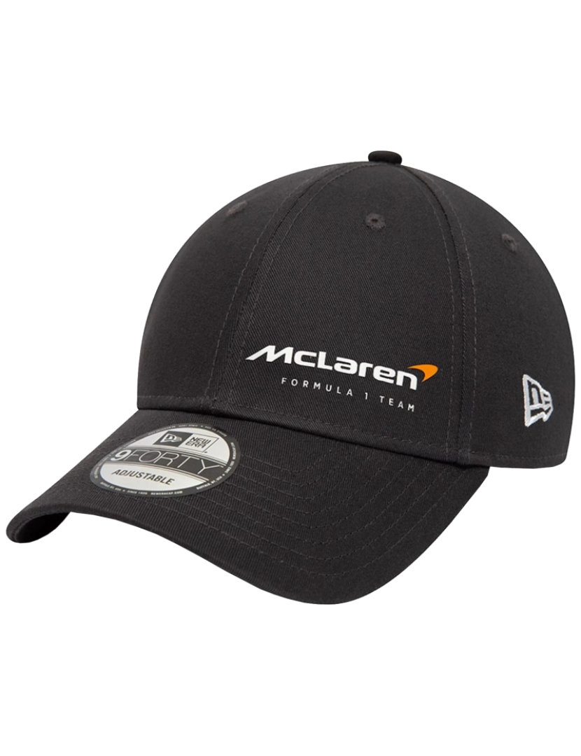 New Era - New Era Mclaren F1 Team Essentials Cap, Black Cap