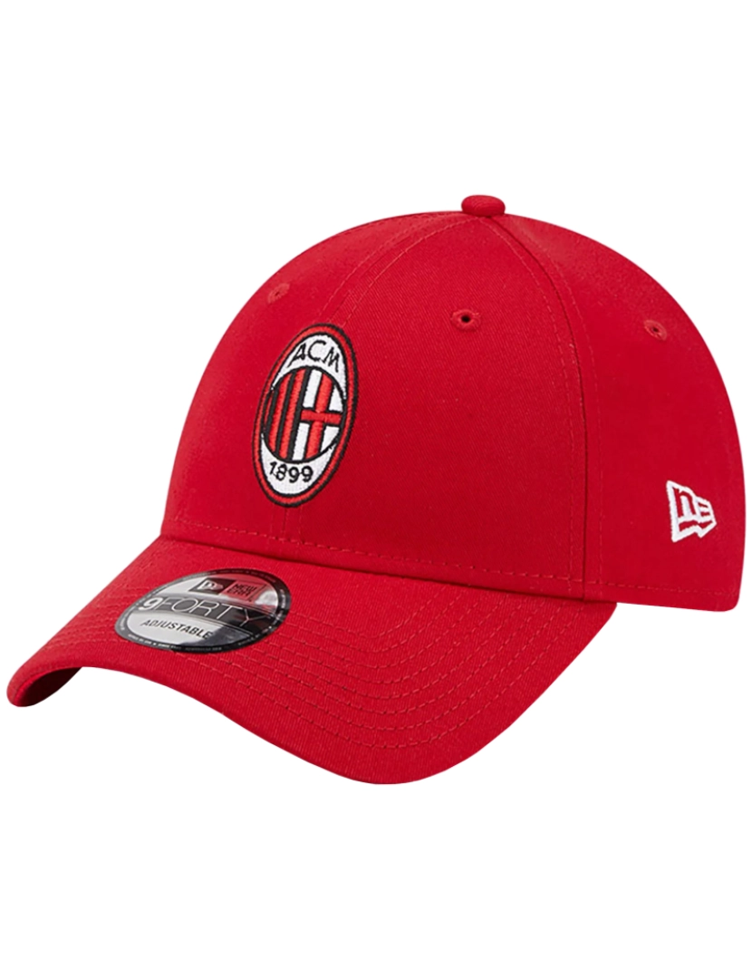 New Era - New Era Core 9Forty Ac Milan Cap, Cap vermelho