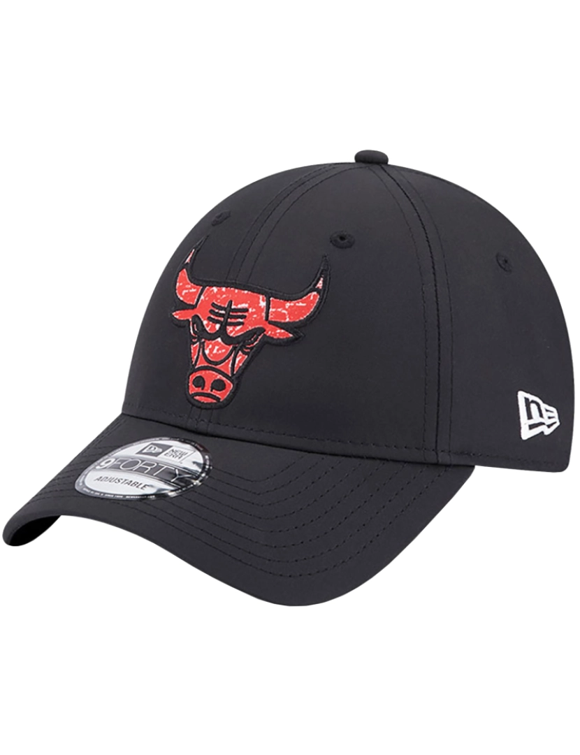 New Era - New Era Nba 9Forty Chicago Bulls Cap, Black Cap