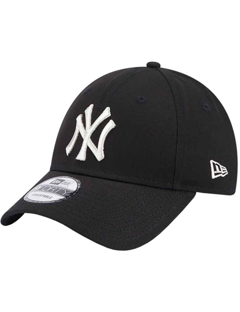 New Era - New Era New York Yankees 940 Metallic Logo Cap, Black Cap