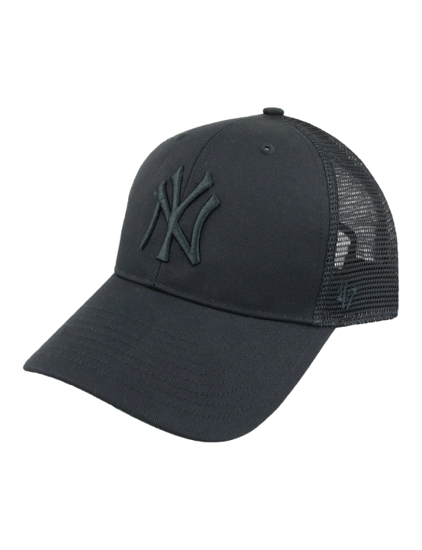 47 Brand - 47 Brand Mlb New York Yankees Branson Cap, Black Cap